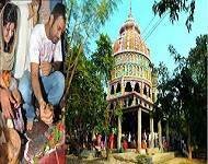 Dhoni in maa Dewri mandir