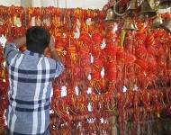 Pilgrim in maa Dewri mandir